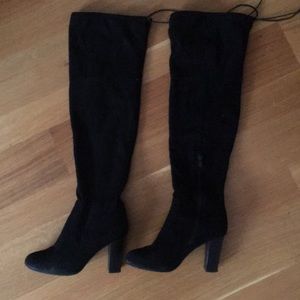 Black Thigh High/Over the Knee boots